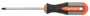 Ombra 751110 Отвертка стержневая крестовая ROUND GRIP, PH1x100 мм