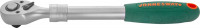 Jonnesway R5104 Рукоятка трещоточная телескопическая 1/2"DR, 72 зубца, 300-440 мм