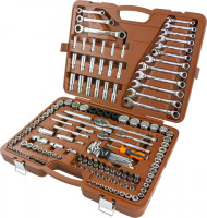 Ombra 911150 Специальный набор инструмента, торцевые головки 1/4", 3/8", 1/2"DR, 4-32 мм и SAE 5/32"--1-1/4", ударные торцевые головки 1/2"DR, 17-23 мм, 150 предметов Ombra 911150 Специальный набор инструмента, торцевые головки 1/4", 3/8", 1/2"DR, 4-32 мм и SAE 5/32"--1-1/4", ударные торцевые головки 1/2"DR, 17-23 мм, 150 предметов