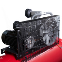 Компрессор ROSSVIK СБ4/Ф-270.LB75, 950 л/мин, 10 бар, ресивер 270 л, 380 В/5,5 кВт, красный