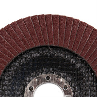 Круг шлифовальный лепестковый ROSSVIK 125*22мм 80 Grit. Тип29, Zr, 80м/с, 12250об/мин