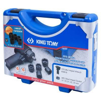 Гайковерт пневматический ударный 1/2", 610 Нм, с комплектом головок, 7 предметов KING TONY P44506MP Гайковерт пневматический ударный 1/2", 610 Нм, с комплектом головок, 7 предметов KING TONY P44506MP