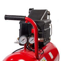 Компрессор ROSSVIK СБ4/С-50.J1048В, 260 л/мин, 8 бар, ресивер 50 л, 220 В/1,8 кВт, красный