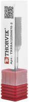 Thorvik TRRBB06160661-2  Борфреза твердосплавная цилиндрическая с торцевой заточкой, тип B, 6 мм, двойная насечка, в боксе