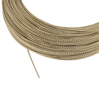 WDK-65306 Струна витая для срезки автомобильных стекол, катушка 100 м WDK-65306 Струна витая для срезки автомобильных стекол, катушка 100 м