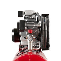 Компрессор ROSSVIK СБ4/С-100.LB40, 580 л/мин, 10 бар, ресивер 100 л, 380 В/3 кВт, красный