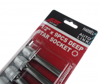 Набор головок торцевых 1/2" TORX Е10-Е24 удлиненных 9 предметов JTC