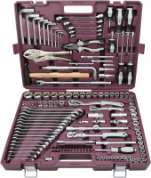 Thorvik TS142 Набор инструмента универсальный 1/4", 3/8" и 1/2"DR, 142 предмета