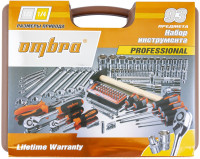 Ombra OMT93S (OMT93S18) Набор инструмента универсальный 1/4", 1/2"DR, 93 предмета