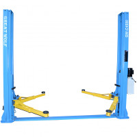 Подъемник двухстоечный GW-C4500 220 Great Wolf, 4.5 т, 220 вольт,  нижняя синхронизация, гидравлический