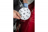 Круг шлифовальный на липучке для обработки красок, лаков и шпаклевок  5 шт. 150мм G180