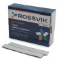Груза клеевые (Fe) для легковых колес ROSSVIK FE005W, 12*5 г, тонкие, БЕЛАЯ эмаль, (50шт./кор.)