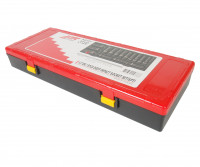 Набор головок торцевых 1/2" 6-ти гранных 10-32мм ударных глубоких 15 предметов в кейсе JTC