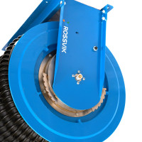 (CA500007610ABS55F) Катушка для удаления выхлопных газов ROSSVIK шланг 76мм*8м с вентилятором