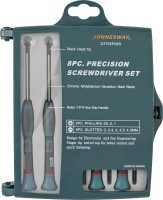 Jonnesway D3765P08S Набор отверток для точной механики, 65 мм, 8 предметов