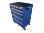 Инструментальная тележка GWT-K5B Great Wolf 5 ящиков, цз, колеса с тормозом, синяя