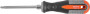 Ombra 756210 Отвертка стержневая двусторонняя ROUND GRIP, РН2,SL6x100 мм