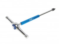 Вороток 1/4" L=260х132мм T-образный торцевой трещеточный JTC