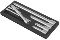 Jonnesway S24H5108S Набор удлинителей 1/4", 3/8", 1/2"DR, 50-250 мм, 8 предметов