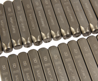 Клейма буквенные кириллица 8мм (HRC 60+-2град. DIN 1451) JTC