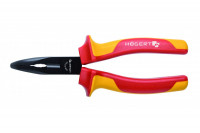 Плоскогубцы диэлектрические удлиненные с полукруглыми изогнутыми губками 160 мм, 1000 В