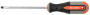 Ombra 750410 Отвертка стержневая шлицевая ROUND GRIP, SL4x100 мм