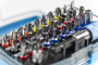 Набор бит с битодержателем 1/4″, SL, PH, PZ, HEX, TORX, TORX c отверстием, 32 шт.