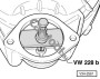 Цанговый съемник VW228B