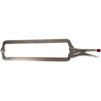 WDK-65142 Зажим сварочный С-образный с фиксатором. Струбцины сварочные. (167х608 мм)