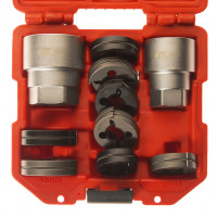 Набор инструментов для восстановления резьбы шпилек колес грузовых автомобилей 10 предметов JTC Набор инструментов для восстановления резьбы шпилек колес грузовых автомобилей 10 предметов JTC