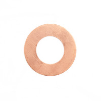 Шайба медная силового цилиндра V3.5 (Copper washer power cylinder d50mm x 26mm x 0.7mm)