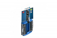 Набор бит с битодержателем 1/4″, SL, PH, PZ, HEX, TORX, 33 шт.