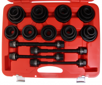 Набор инструментов для демонтажа/монтажа сайлентблоков, подшипников универсальный 29 предметов JTC