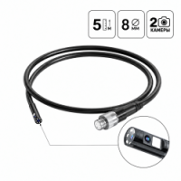 IC-VP116A-5-8-2 Зонд для видеоэндоскопов iCartool V116A, V116B, V116C, 2 камеры, 8 мм, 5 м IC-VP116A-5-8-2