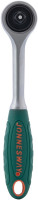 Jonnesway R3502 Рукоятка трещоточная 1/4"DR, 72 зубца, 135 мм