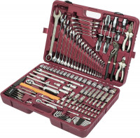 Thorvik UTS0128 Набор инструмента универсальный 1/4", 1/2"DR, 128 предметов Thorvik UTS0128 Набор инструмента универсальный 1/4", 1/2"DR, 128 предметов