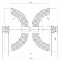 Подъемник двухстоечный GW-C4000 220 Great Wolf, 4000кг