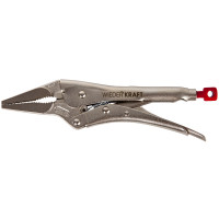 WDK-65047 Зажимные  клещи  регулируемые с  фиксатором с удлиненными губками. Струбцины сварочные