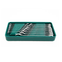 LST018 Набор инструмента ROSSVIK (ключи комбинированные), ложемент, 18 предметов