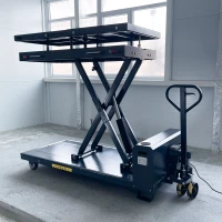 Подъемник ножничный мобильный для обслуживания электромобилей ПГН-7515Е Серый RAL7016