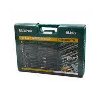 Набор инструментов универсальный ROSSVIK UST077, 77 предметов (1/4", 1/2" DR) Набор инструментов универсальный ROSSVIK UST077, 77 предметов (1/4", 1/2" DR)