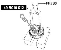Монтажное приспособление для АКПП MAZDA