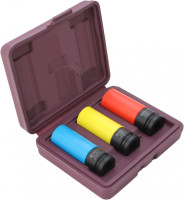 Thorvik S23SW3S Набор головок торцевых ударных глубоких 1/2"DR для лекгосплавных колесных дисков, 17,19,21 мм, 3 предмета