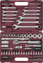 Thorvik UTS0082 Набор инструмента универсальный 1/4", 1/2"DR, 82 предмета