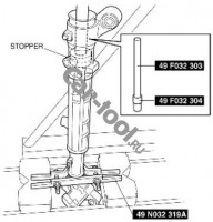 Оправка для сальника рейки MAZDA