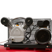 Компрессор ROSSVIK СБ4/С-100.LB24А, 360 л/мин, 10 бар, ресивер 100 л, 220 В/2,2 кВт, красный