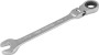 Thorvik CFRW17 Ключ гаечный комбинированный трещоточный карданный, 17 мм