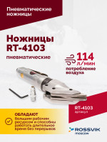 Пневмоножницы RT-4103 Пневмоножницы RT-4103