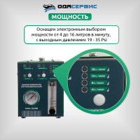 Дымогенератор автомобильный, 2 режима работы, встроенный насос, электронная регулировка мощности, 12/24 В ОДА Сервис ODA-SG08