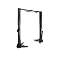 Автоподъемник двухстоечный ROSSVIK V2-5.5L г/п 5.5т, 380В, с верхней синхронизацией. Серый RAL7016